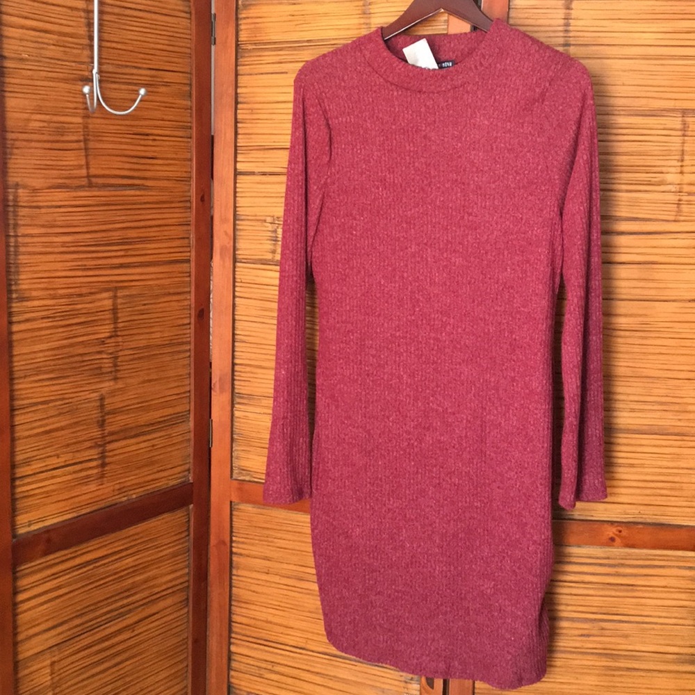 Soft Side Sweater Dress by Fashion Nova 3x